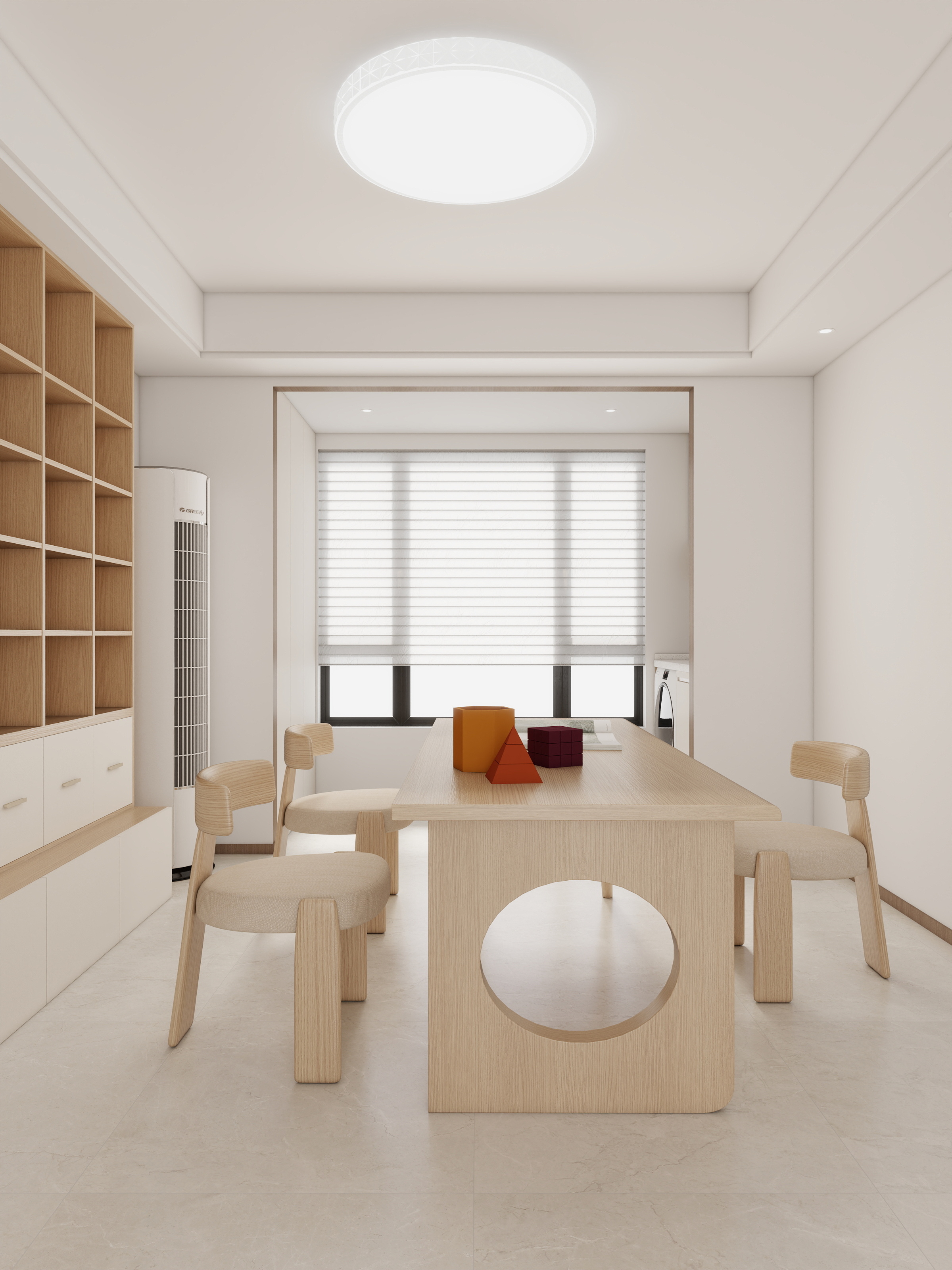 Jerry-空间设计-59㎡2室装修效果图