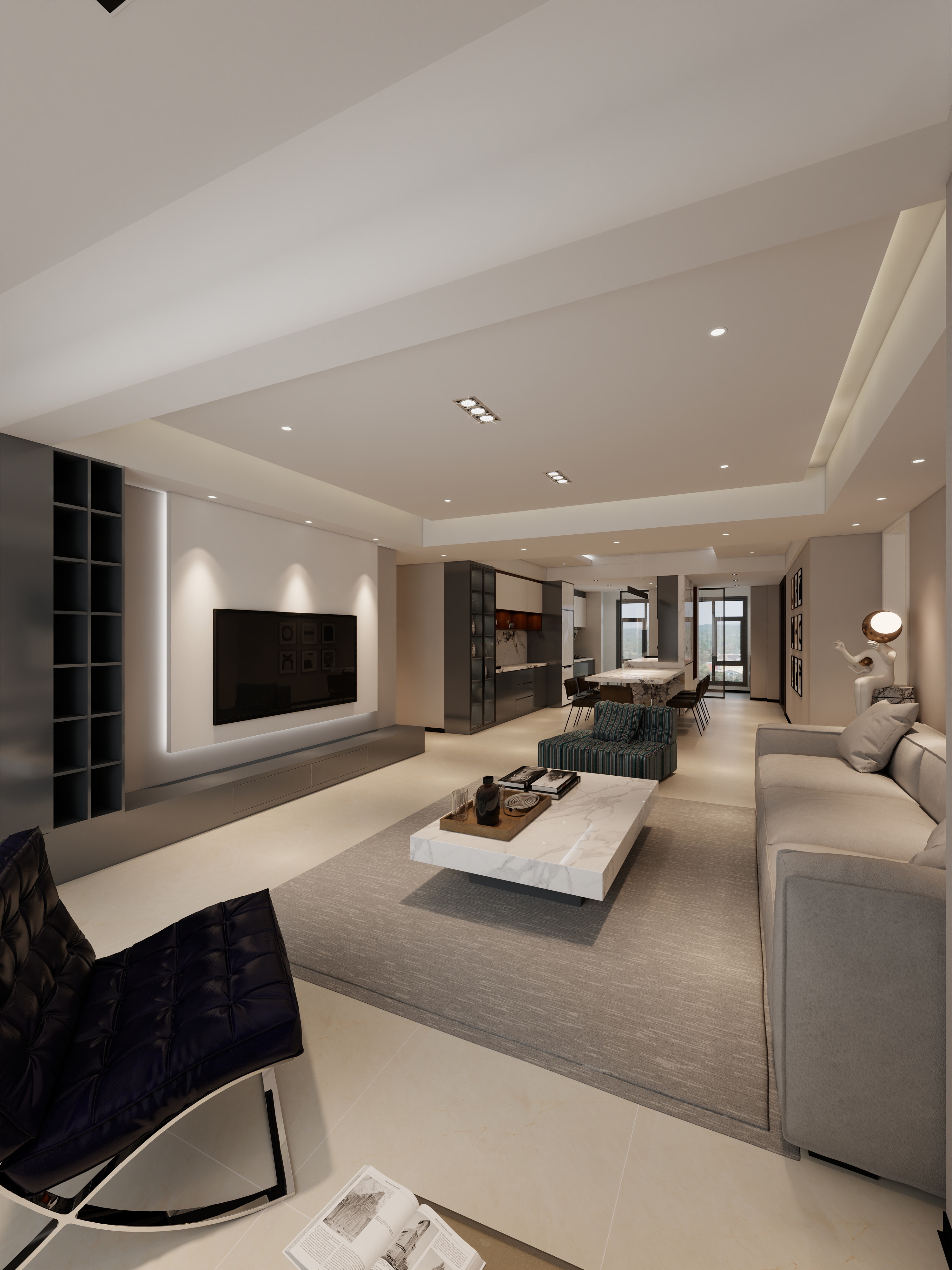 尚根装饰-东城一号11栋1301-装修设计方案