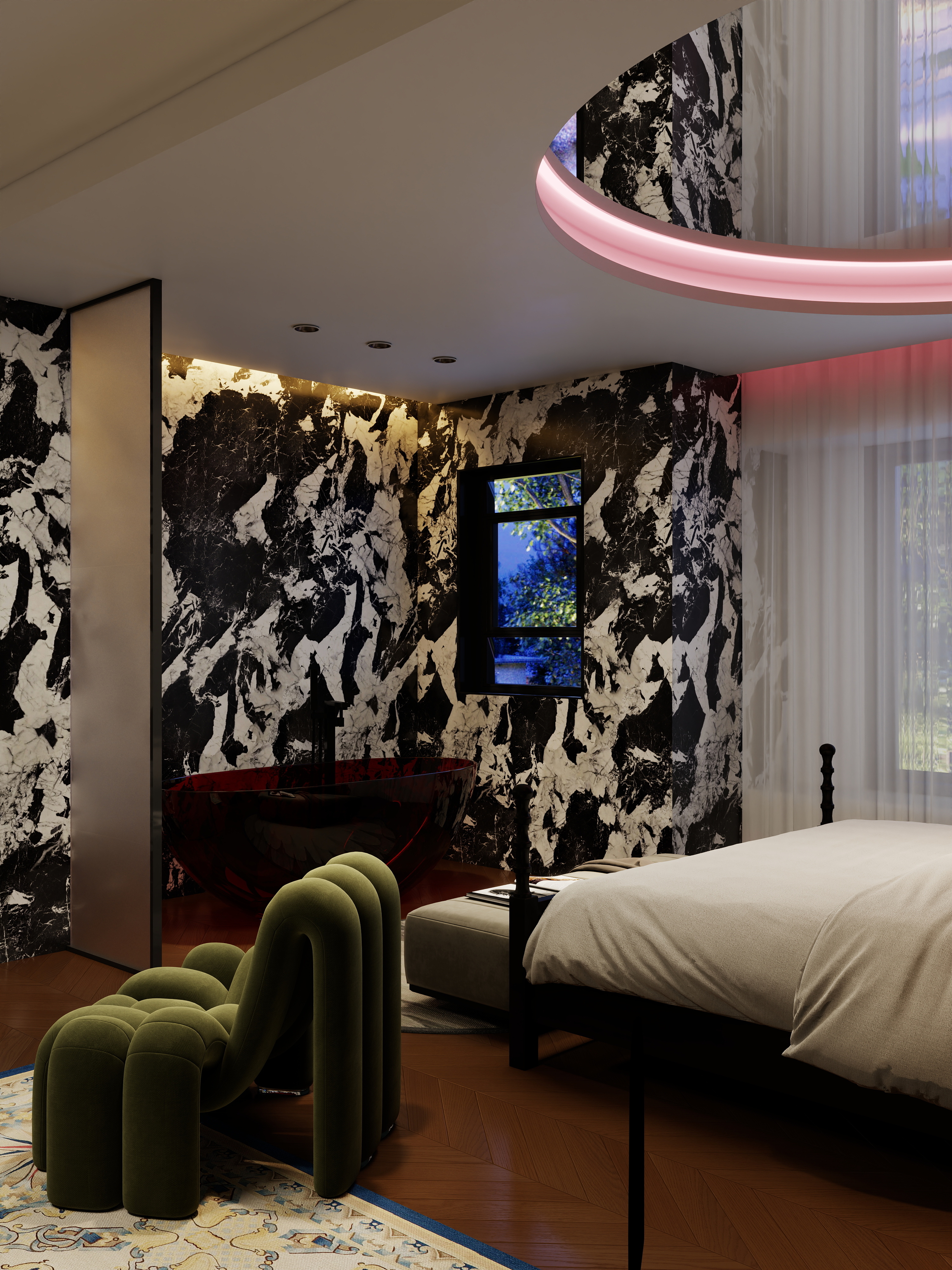 叁川空间设计-东方茂情趣酒店-装修设计方案