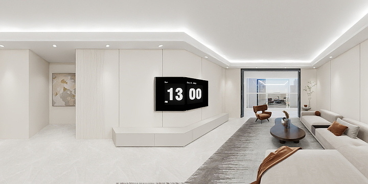 河南世越装饰设计-护墙板-装修设计方案