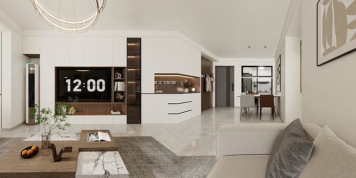 满诚设计刘国顺-大唐观邸98 效果-装修设计方案