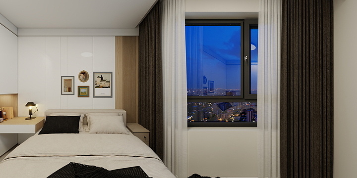 一只小蜗刘-西昌阳光芸和罗老师家-装修设计方案