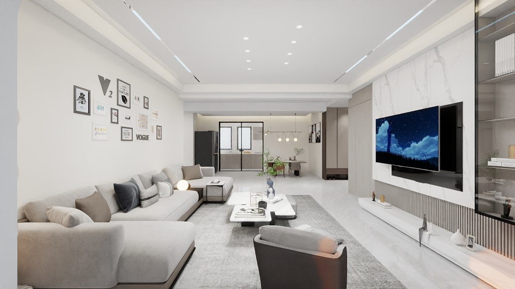 weixfZal-软装户型图-装修设计方案