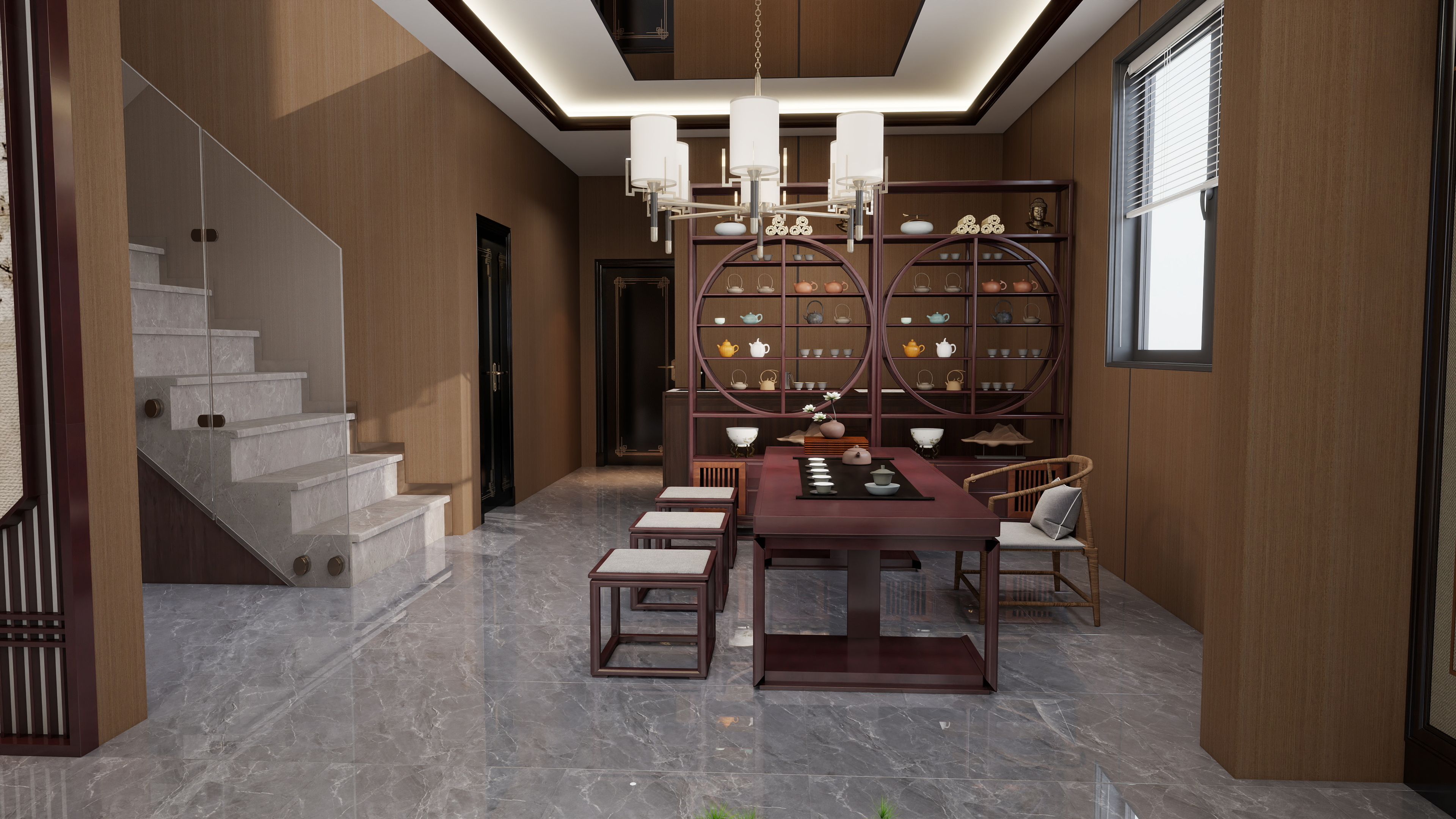 相见欢XQNM-别墅一楼装修效果图