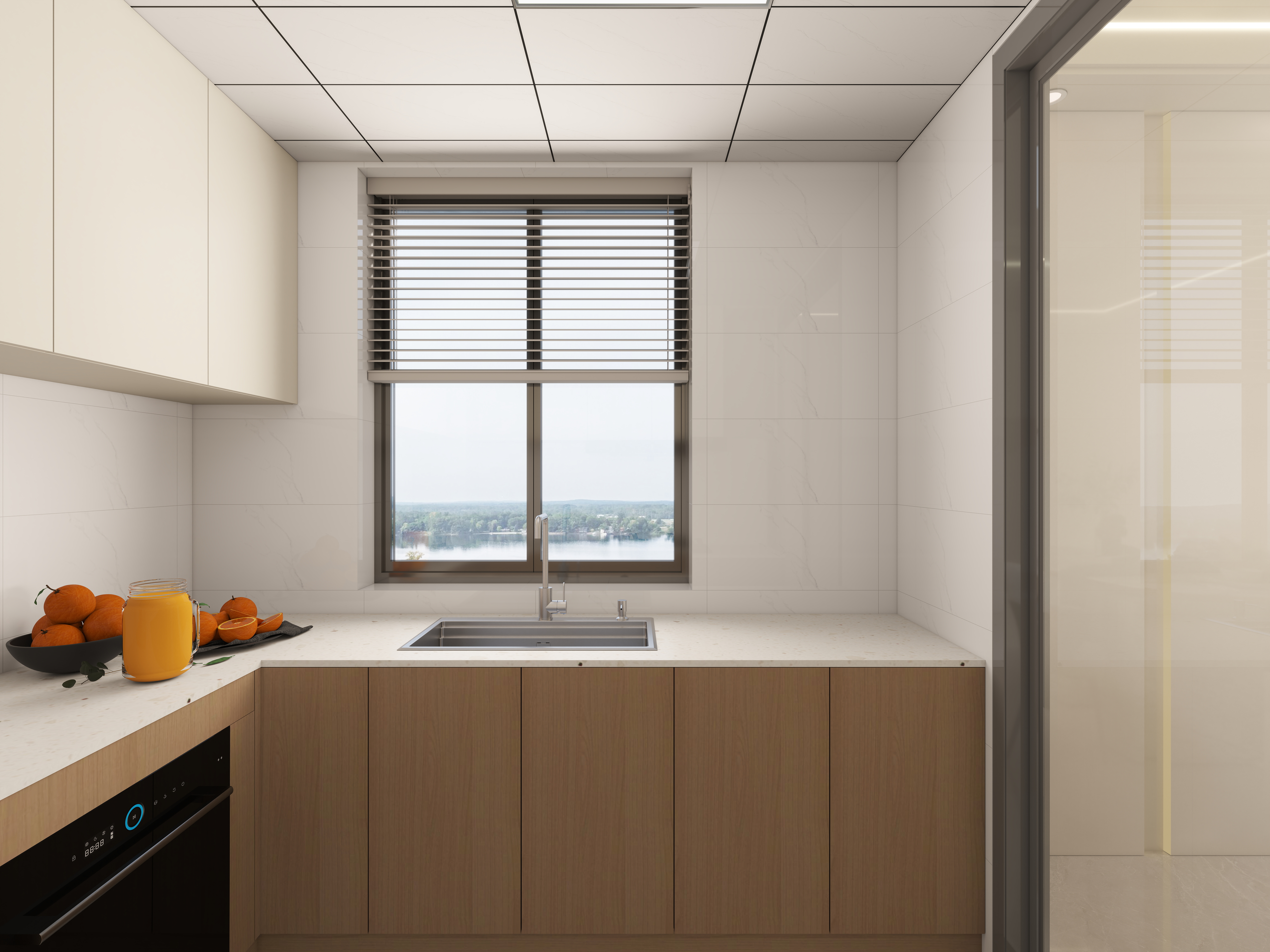 艺雅丽-106平现代简约装修效果图