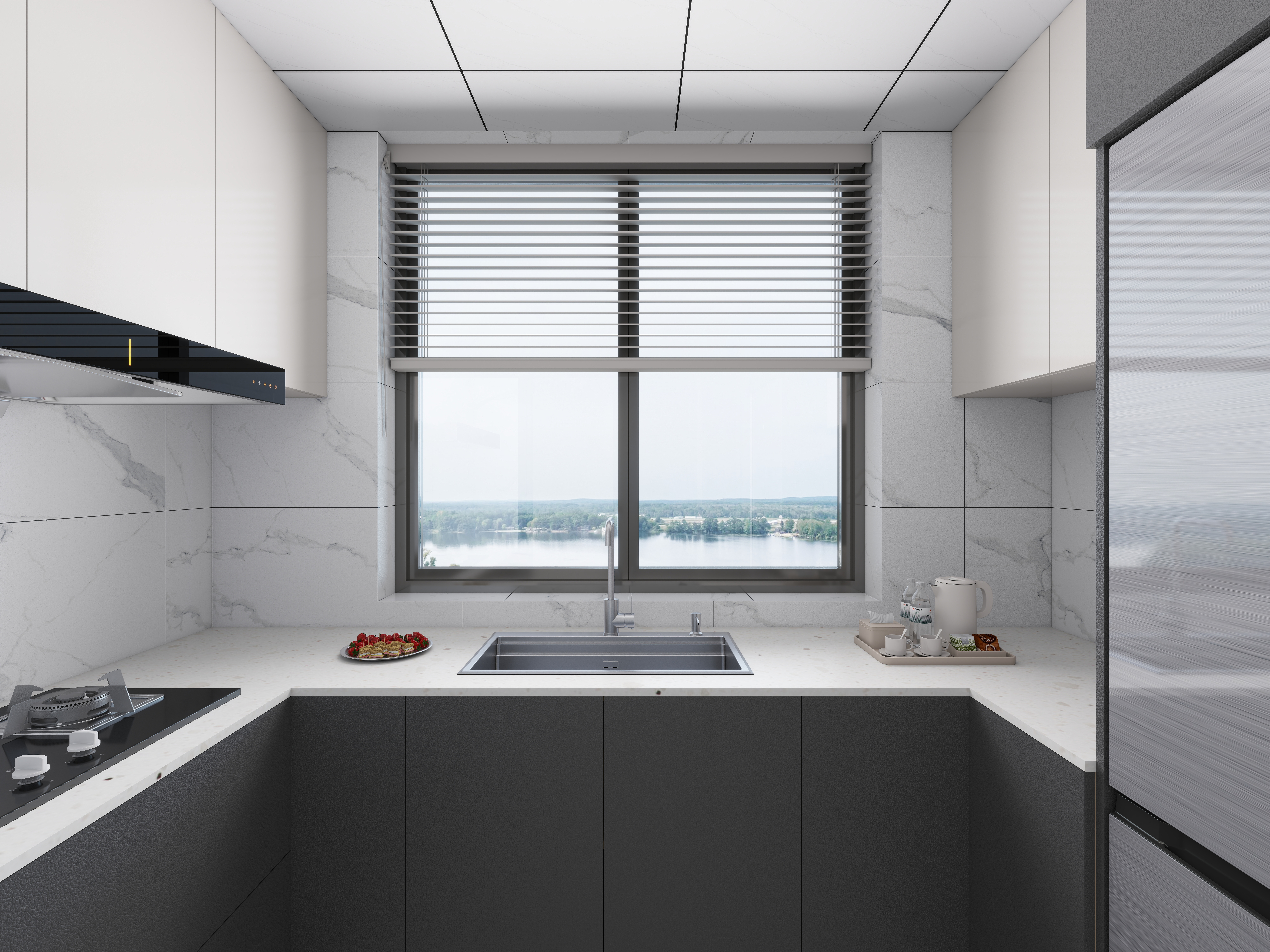 艺雅丽-141平现代简约  装修效果图