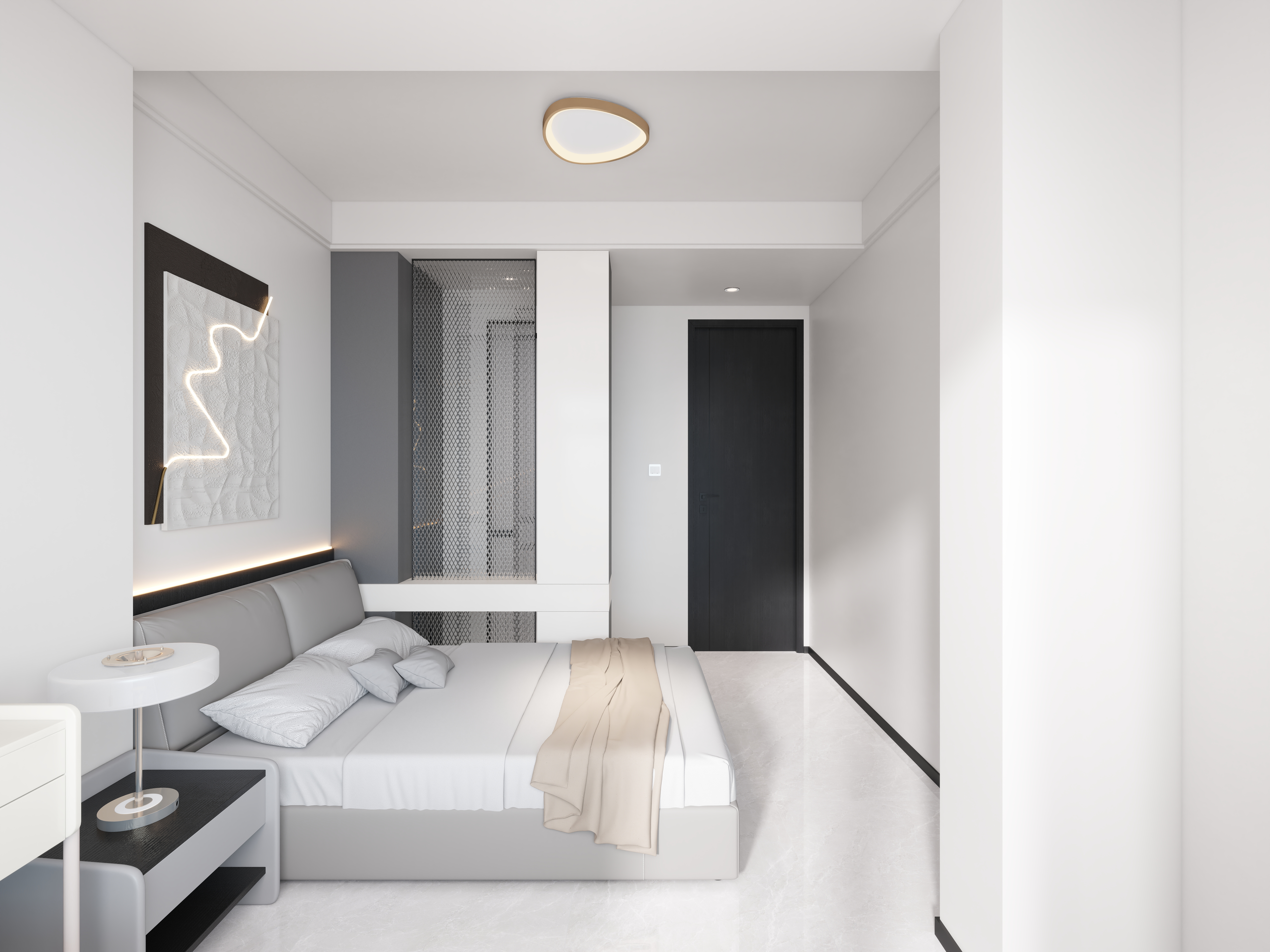 艺雅丽-141平现代简约  装修效果图