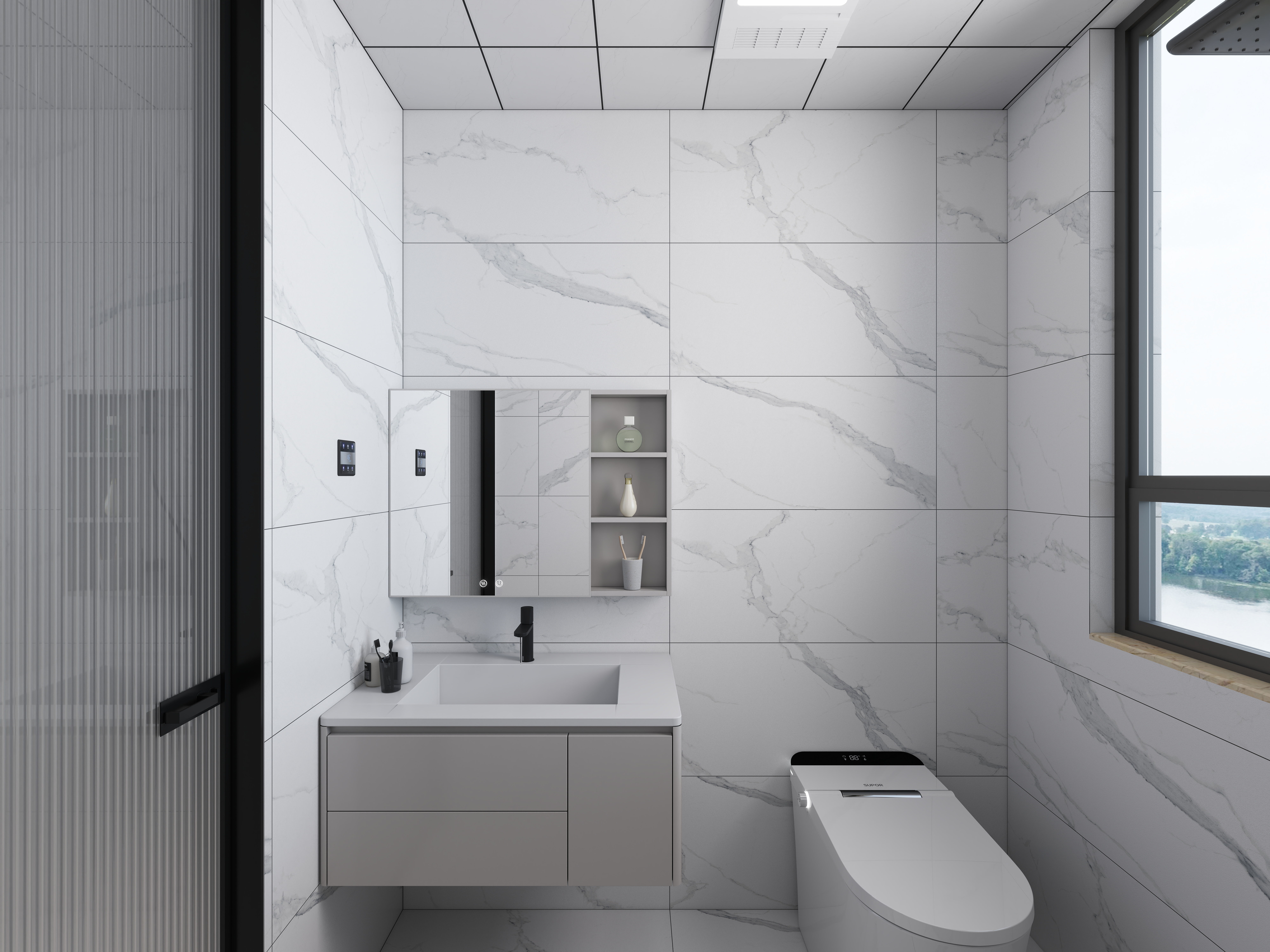 艺雅丽-141平现代简约  装修效果图