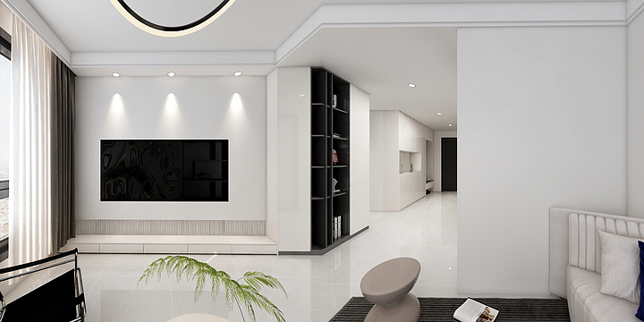 屿你空间设计-陇能家园9#A2-107两室改三室12-装修设计方案