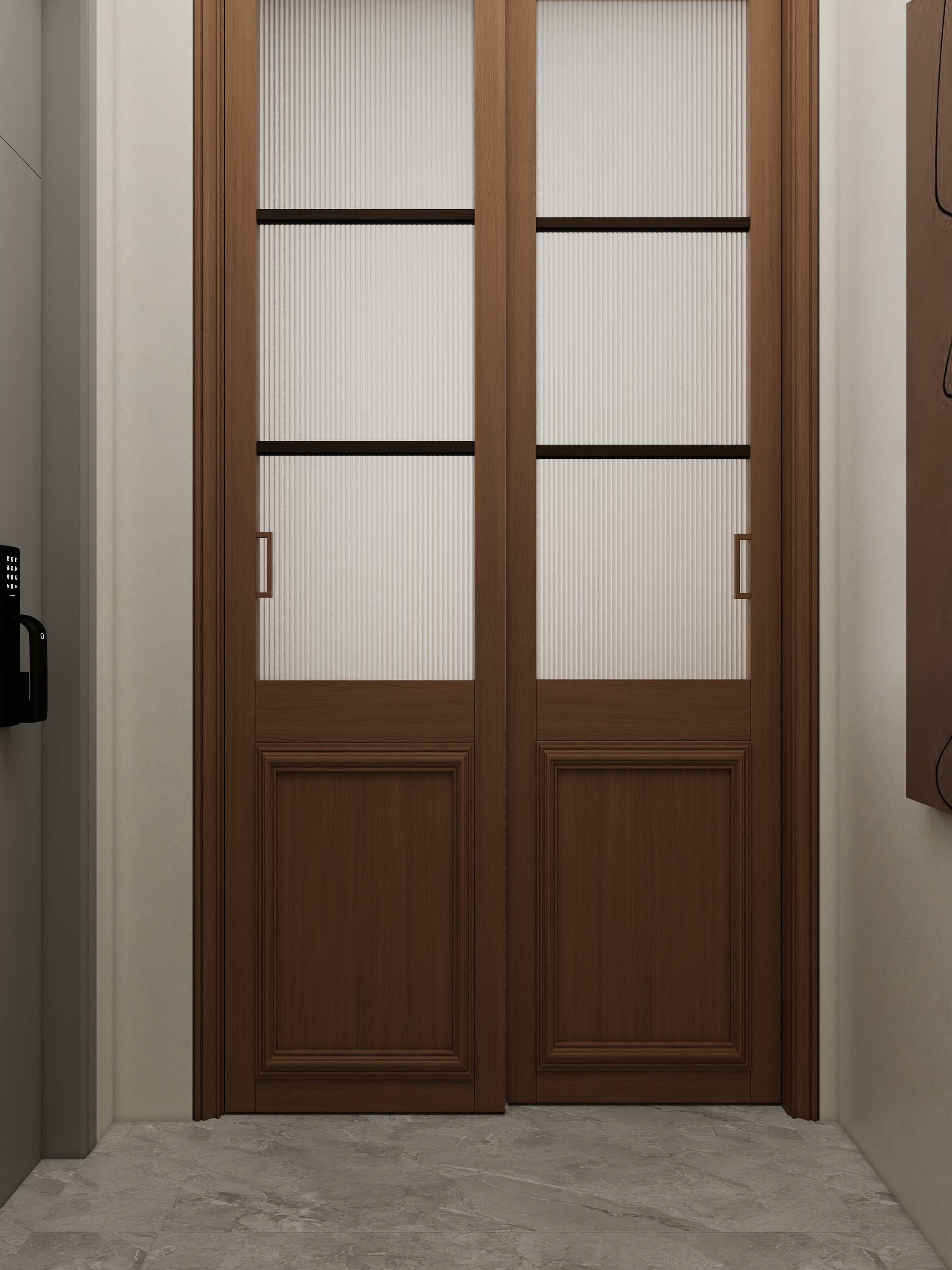 Jerry-空间设计-美式客餐厅装修效果图