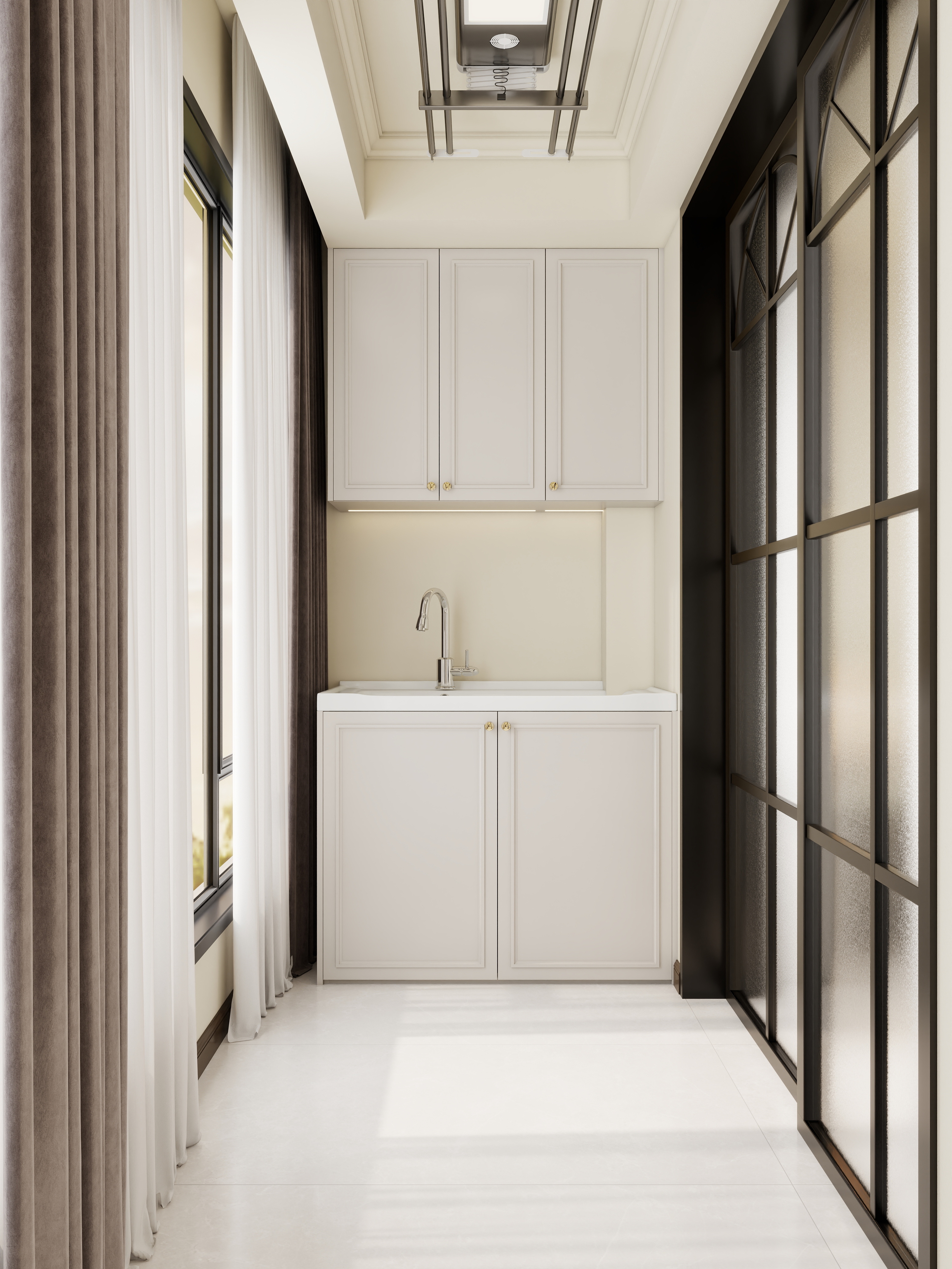 孙有权-『2025-4』127平丨中古风三居装修效果图