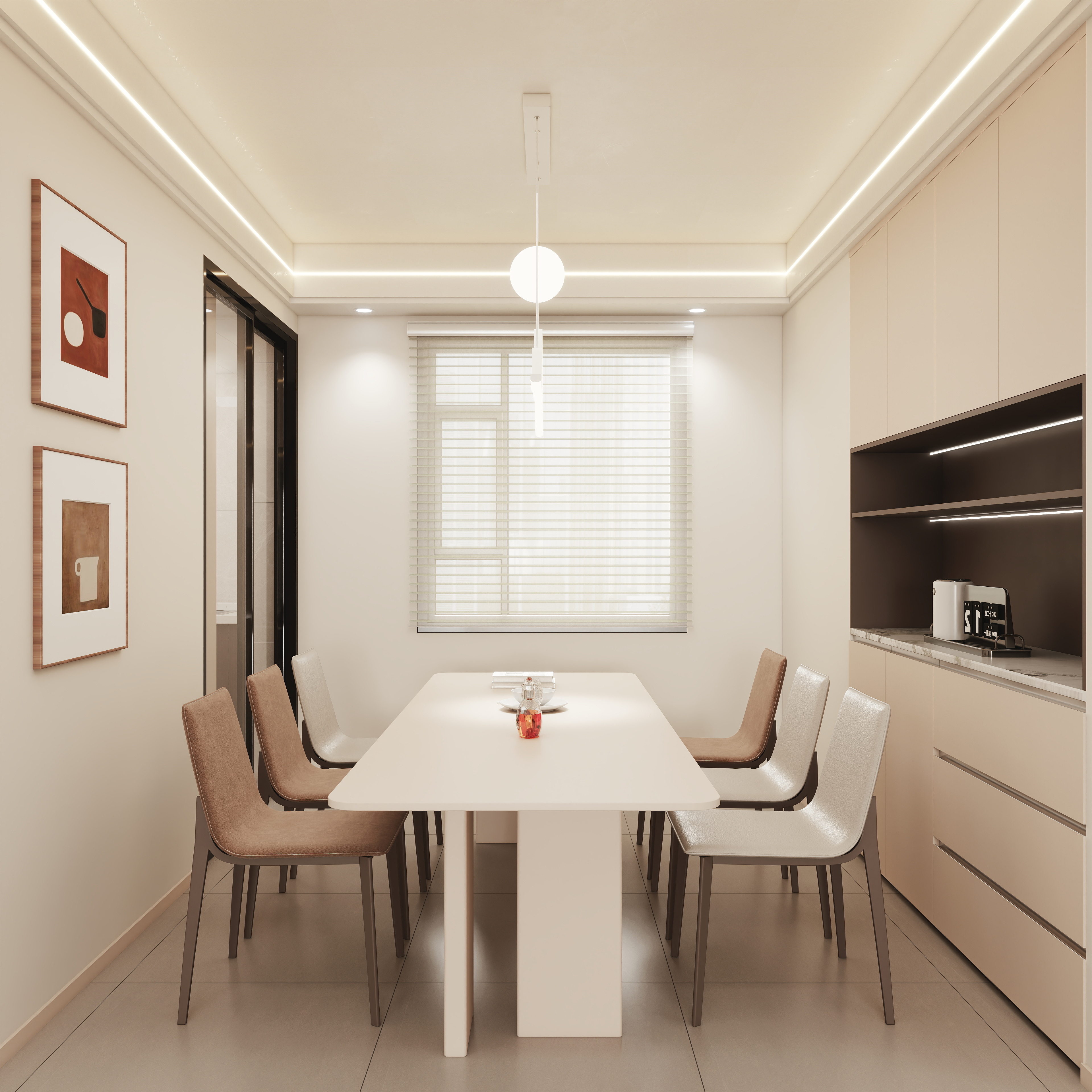 壹诺设计工作室-现代简约 装修效果图