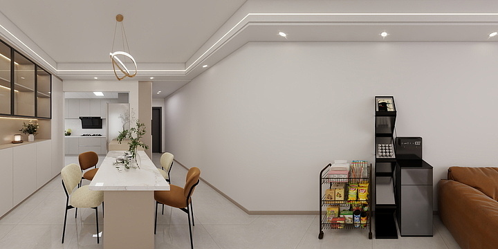 设计师-吕-农商行 现代简约-装修设计方案