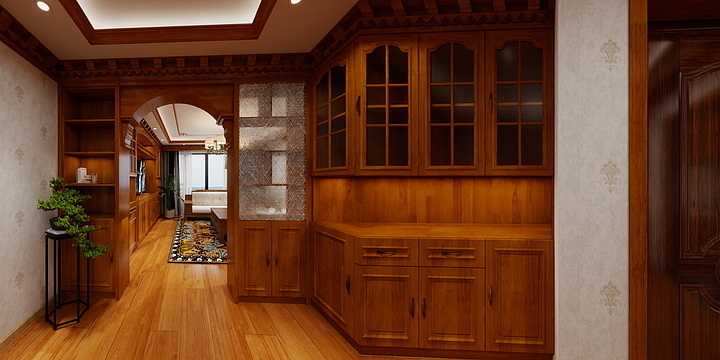 道石-落地项目幸福家园B-2-2-601-装修设计方案