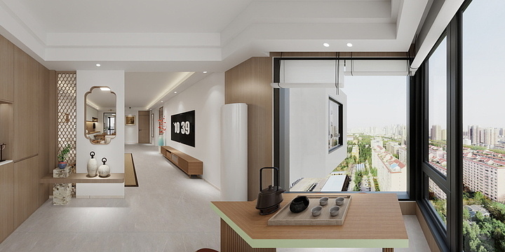 香格装饰-佳佳-杨工-「新中」海琴湾156方-装修设计方案