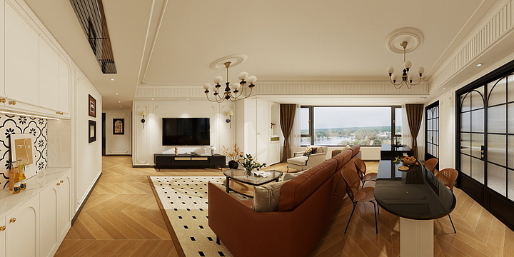 139****4789kQzb-金科-集美水岸（18-3-1001杨姐）石膏线-装修设计方案