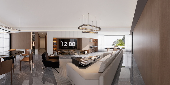 luci效果图呈现-舜山府1270-装修设计方案