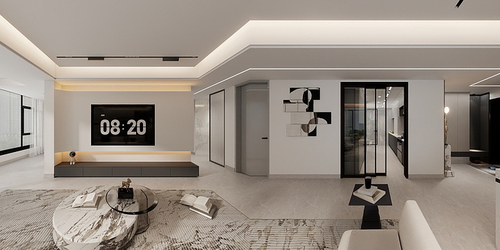 妙艺装饰设计师陈丹-妙艺装饰   雍晟华庭1-2402-装修设计方案