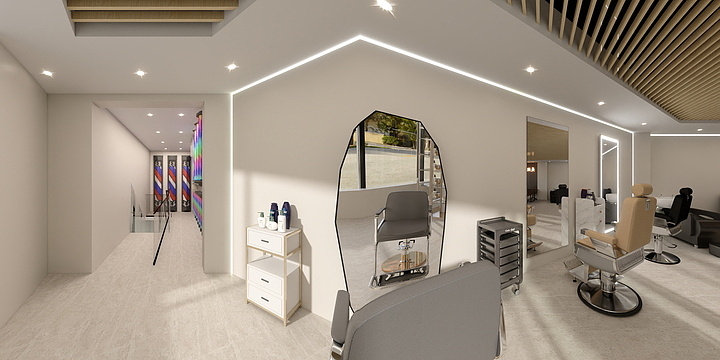 此去半生-美业平面-装修设计方案