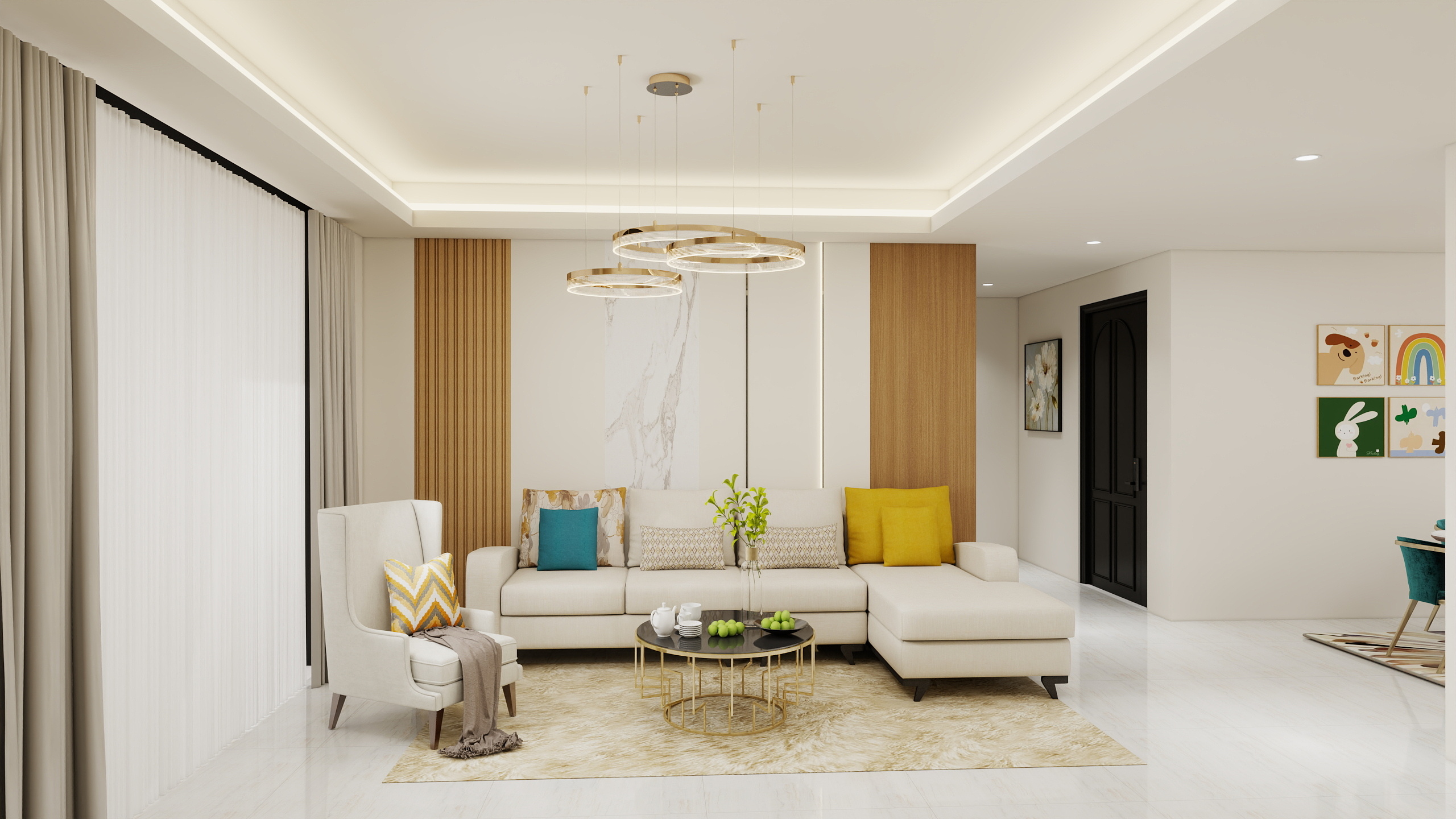 设计师馕哥-客餐厅-装修设计方案