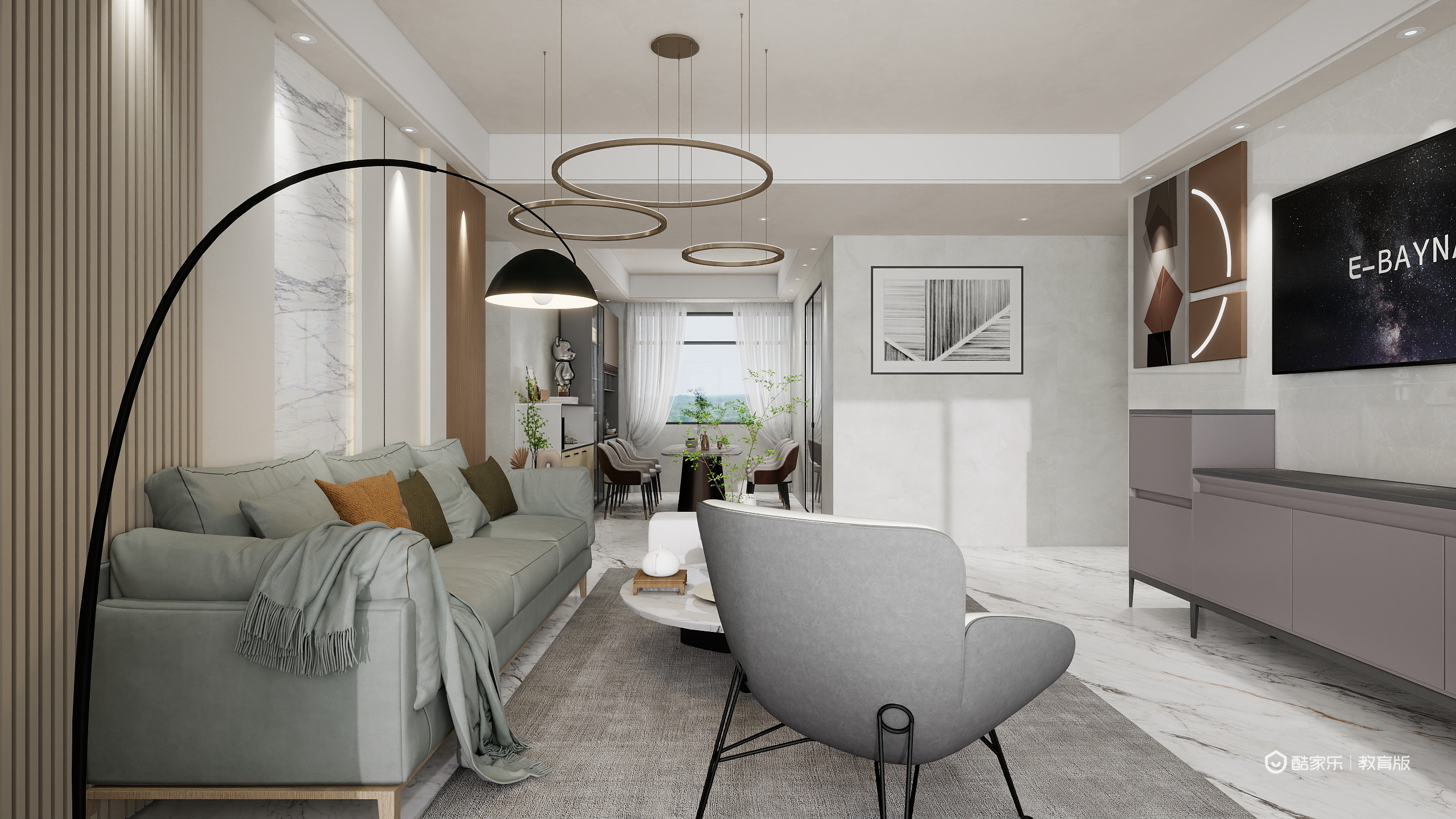 宁振杰-广西信息职业技术学院  宁振杰装修效果图