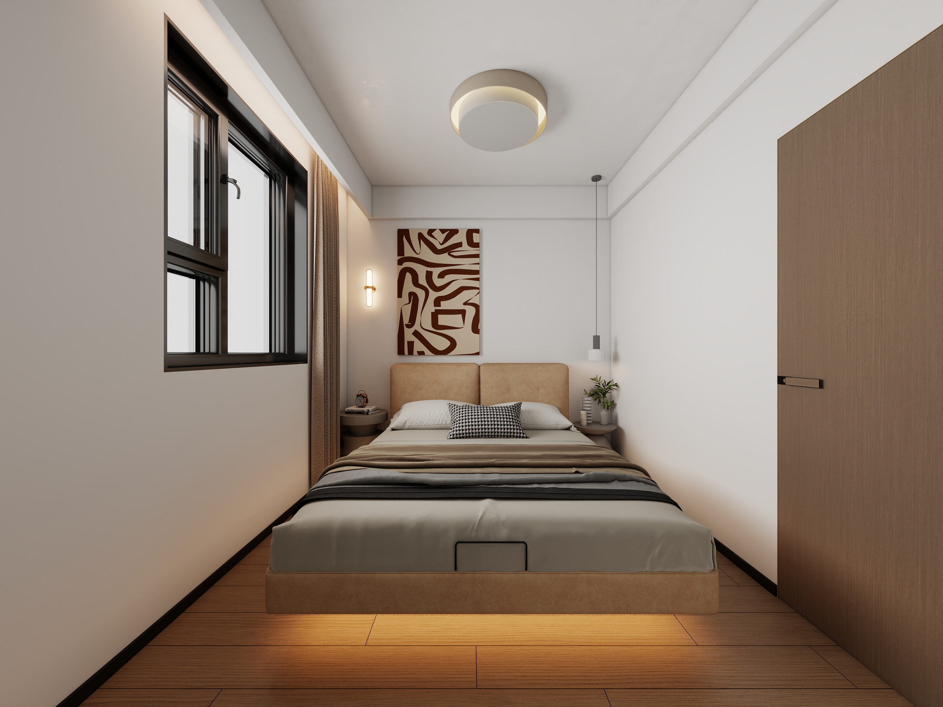 成爽-上海浅水湾花园（408平方现代简约别墅）装修效果图