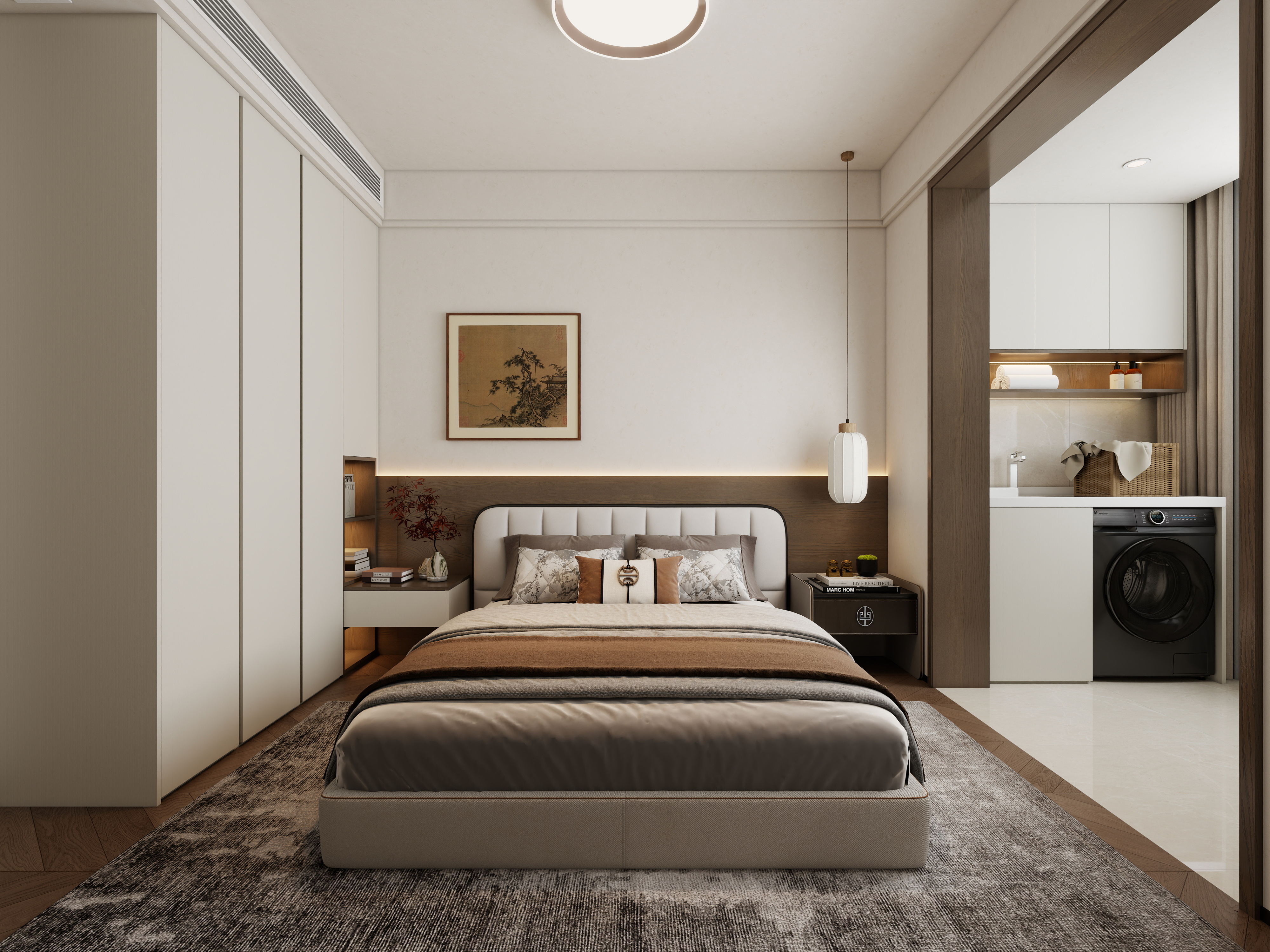 孙有权-『2025-5』105平丨宋代新中式三居装修效果图