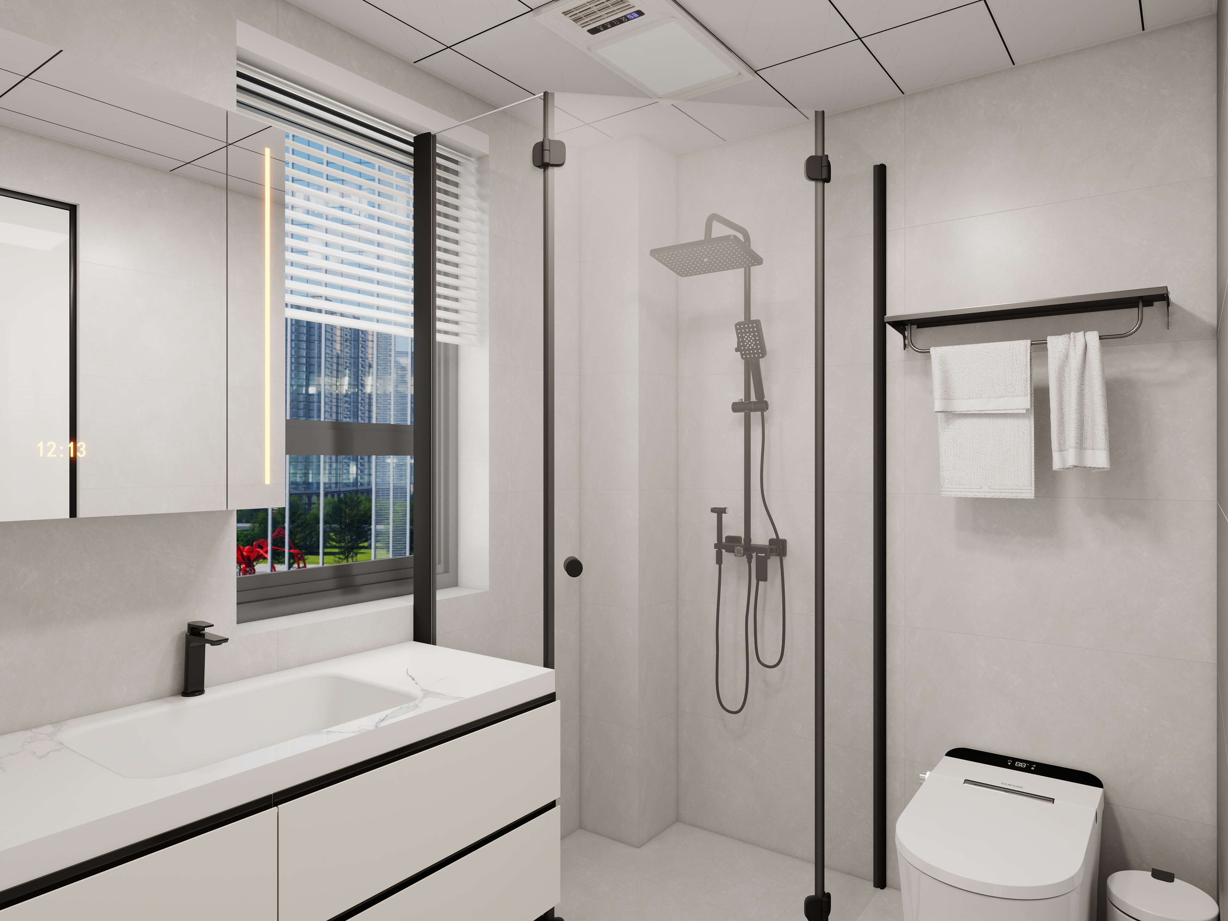 三人行设计整装-港利上城35-3-1901-装修设计方案