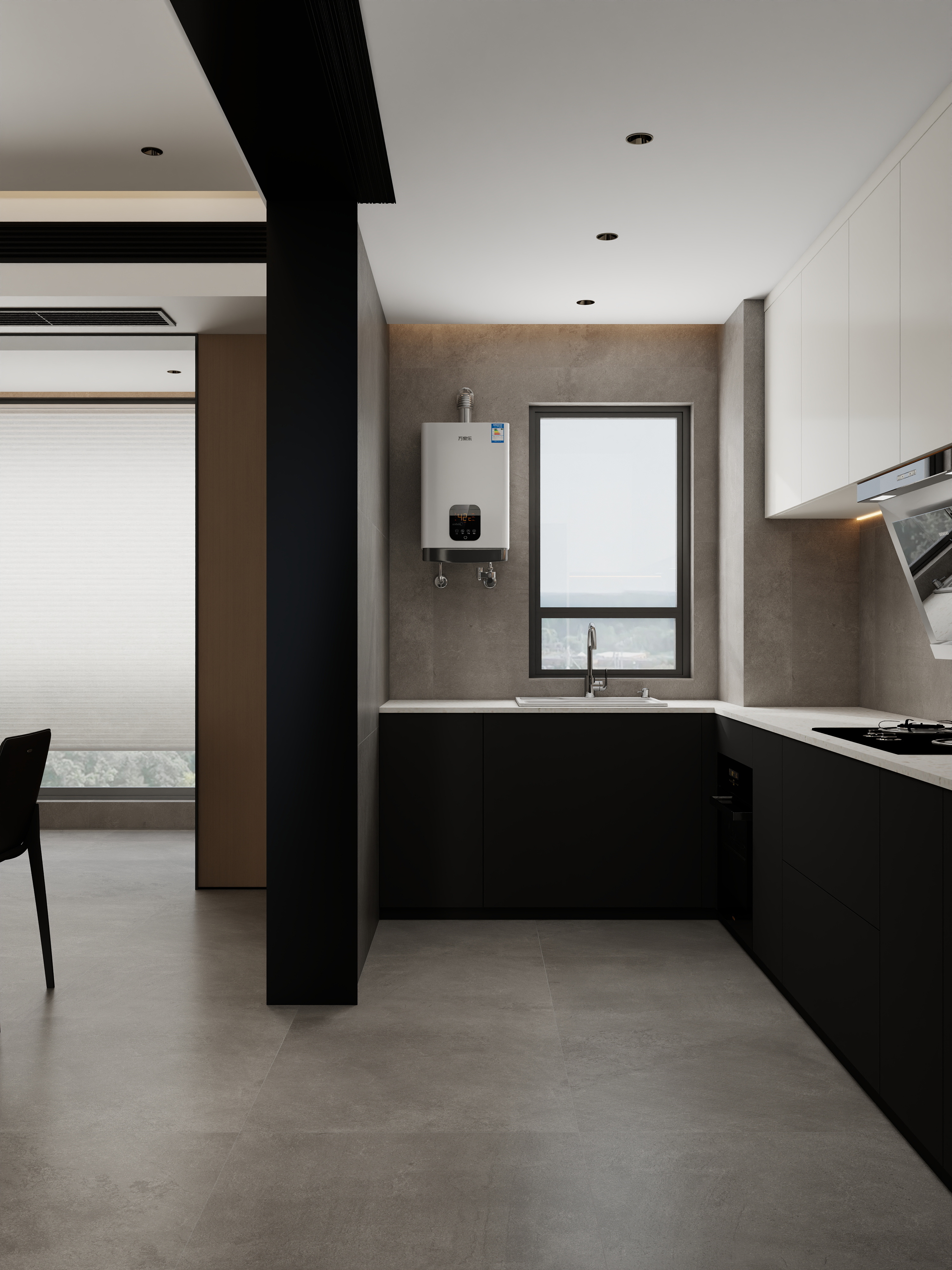 张煜强煜境设计-凯悦名都190平米意式大平层装修效果图