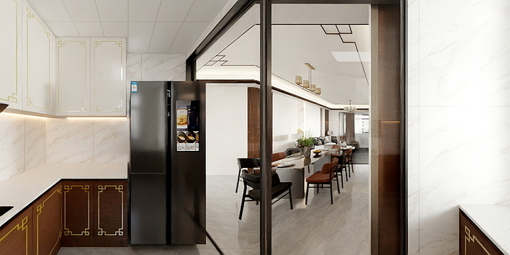 顾海华LZGS-汾州府，设计沟通群平面+全屋全景-装修设计方案