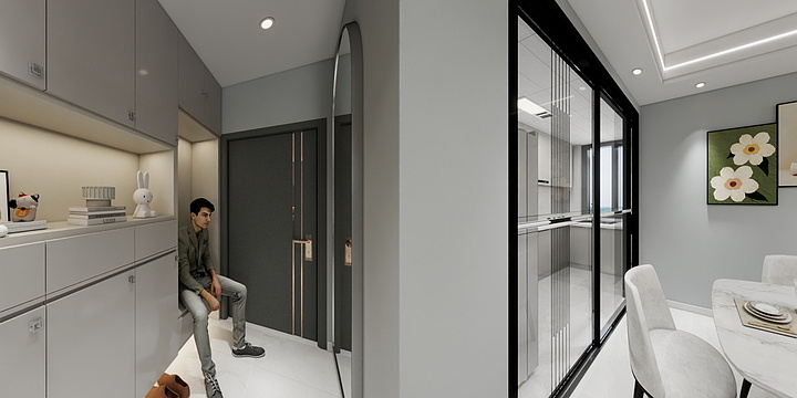 设计师@黄老师-大都茗城 13-1-2803-装修设计方案