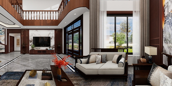 修行者设计师-田辛庄中式-装修设计方案