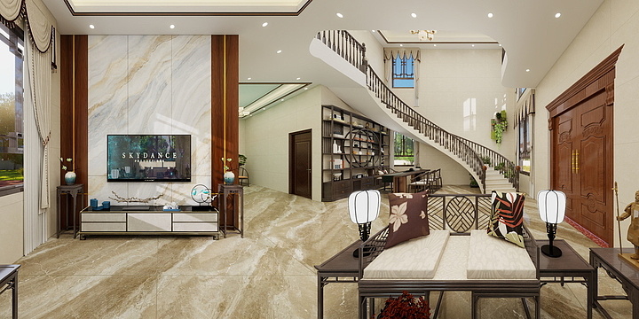 1818設計-南三李总别墅-装修设计方案