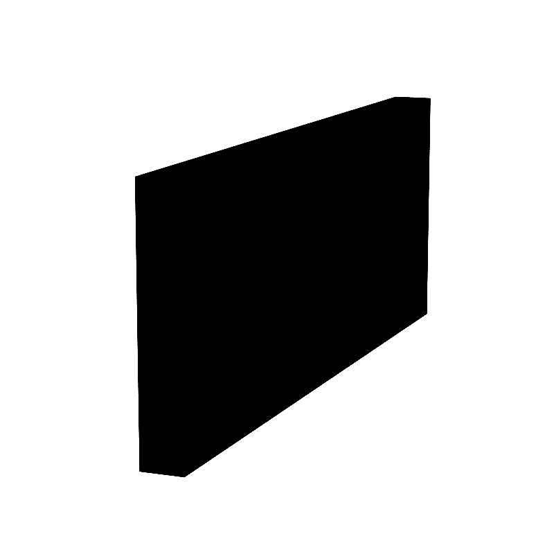 踢脚线3D模型