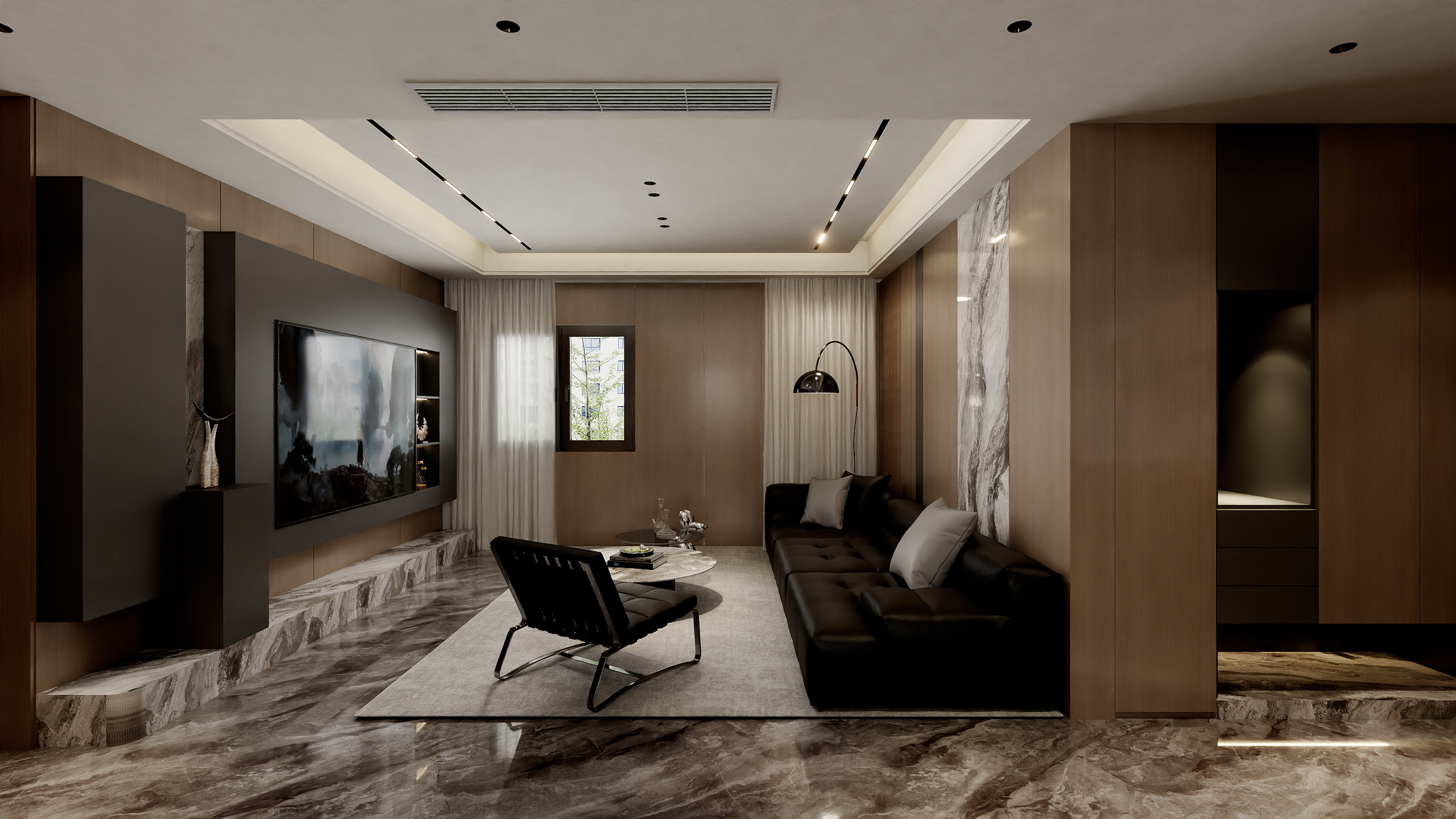 不及格米线-A-3户型127.7-110.6-装修设计方案