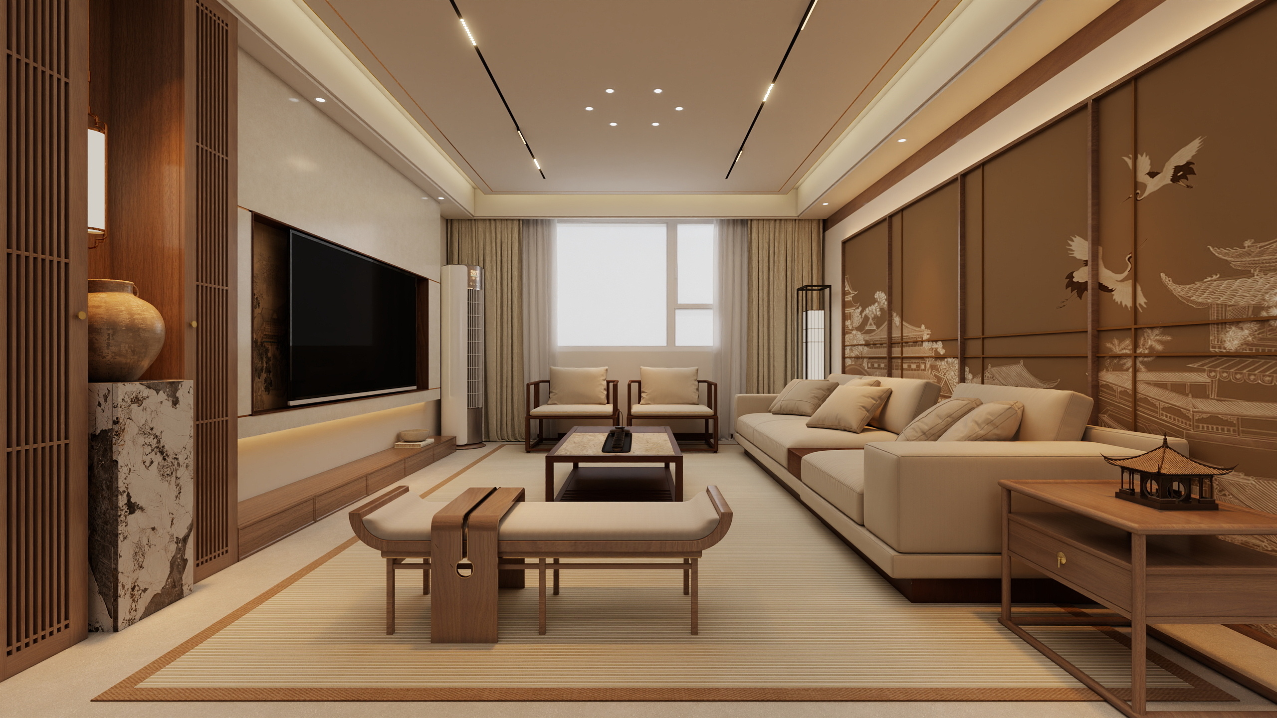 马佳奇-250平宋氏美学-《韵·逸》-装修设计方案