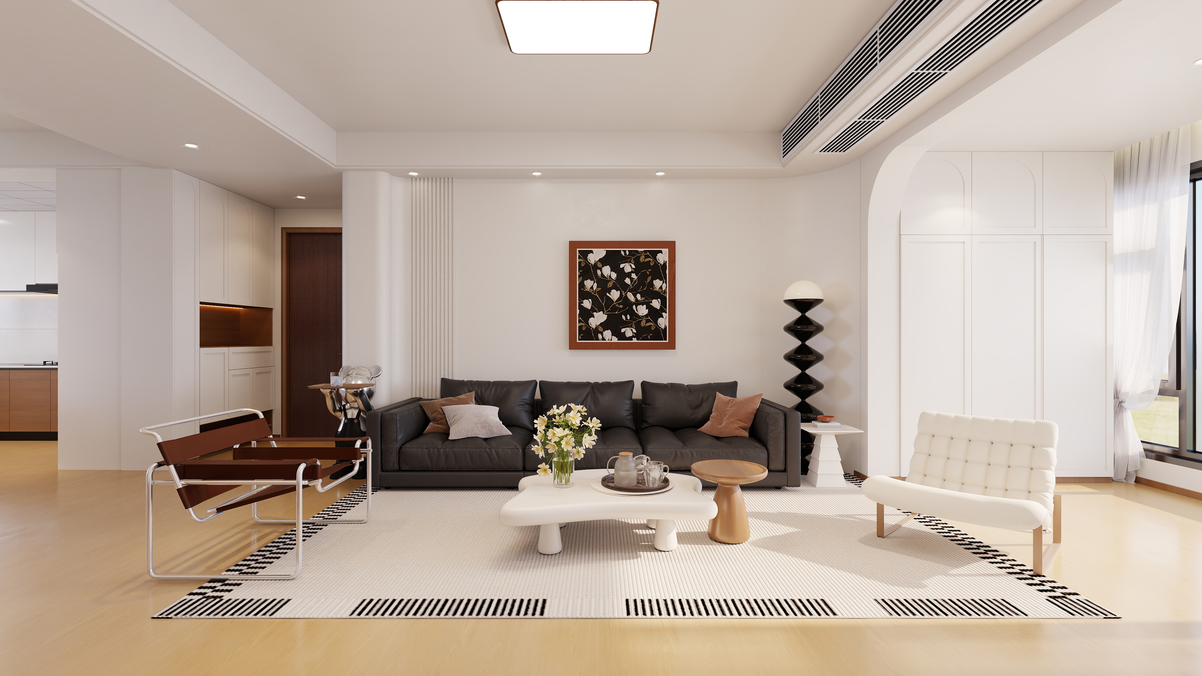 设计师1朱工-中古风装修效果图