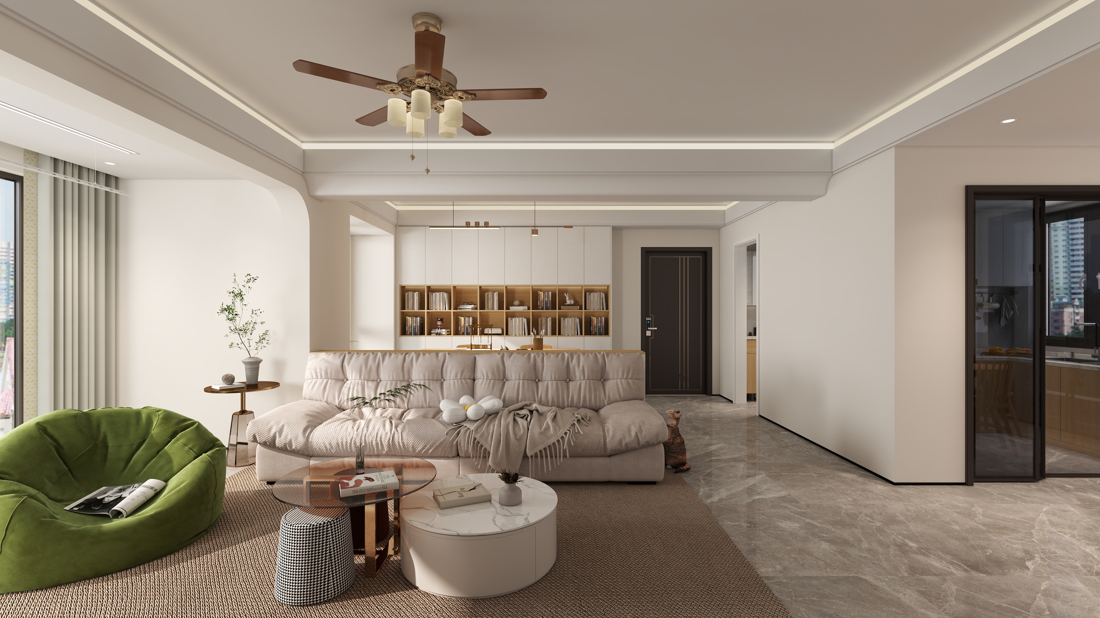 简翔时光法则原木定制-阳光城檀府-装修设计方案