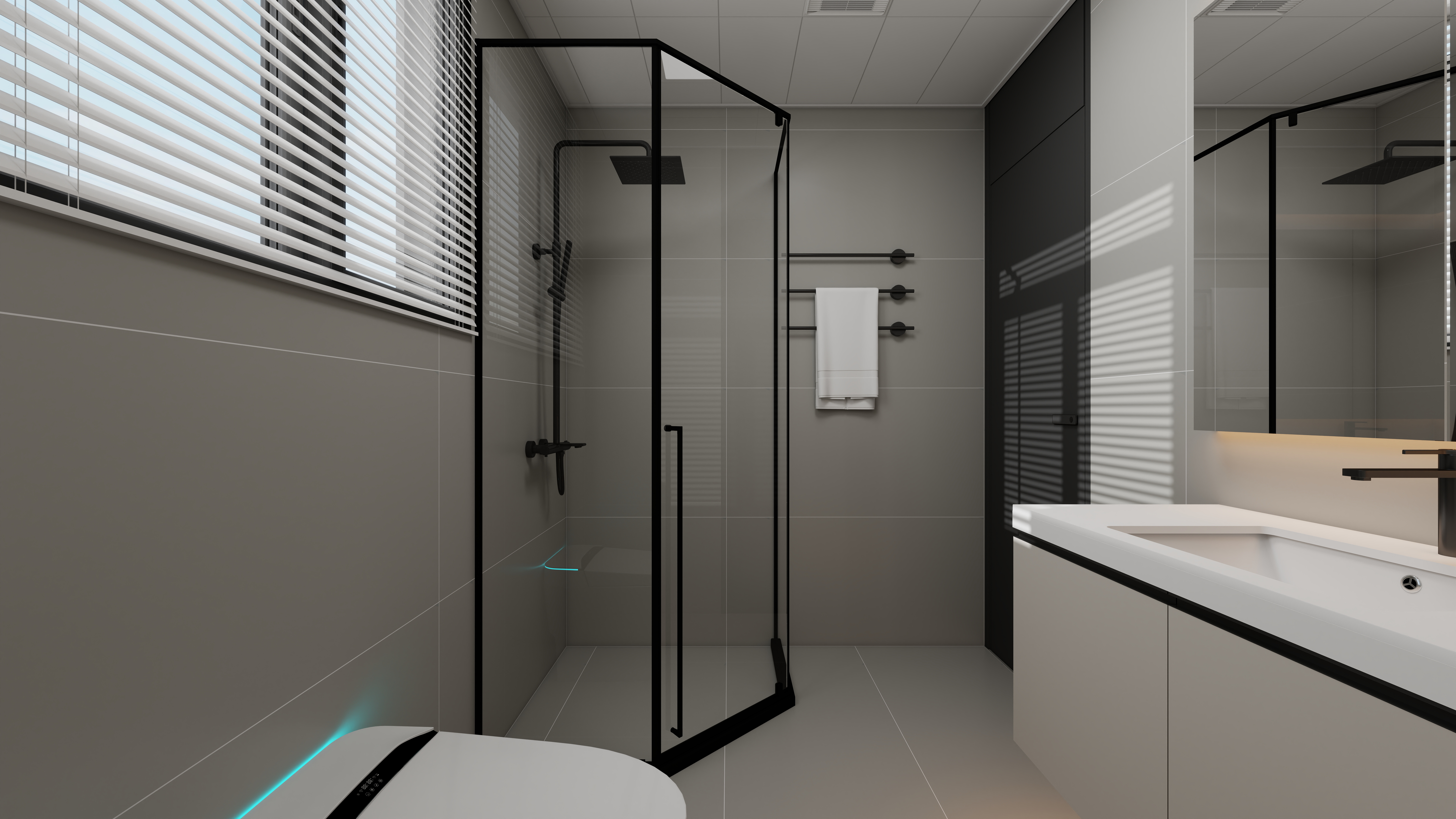 设计师丨胡月平-意式轻奢港式157㎡5室装修效果图