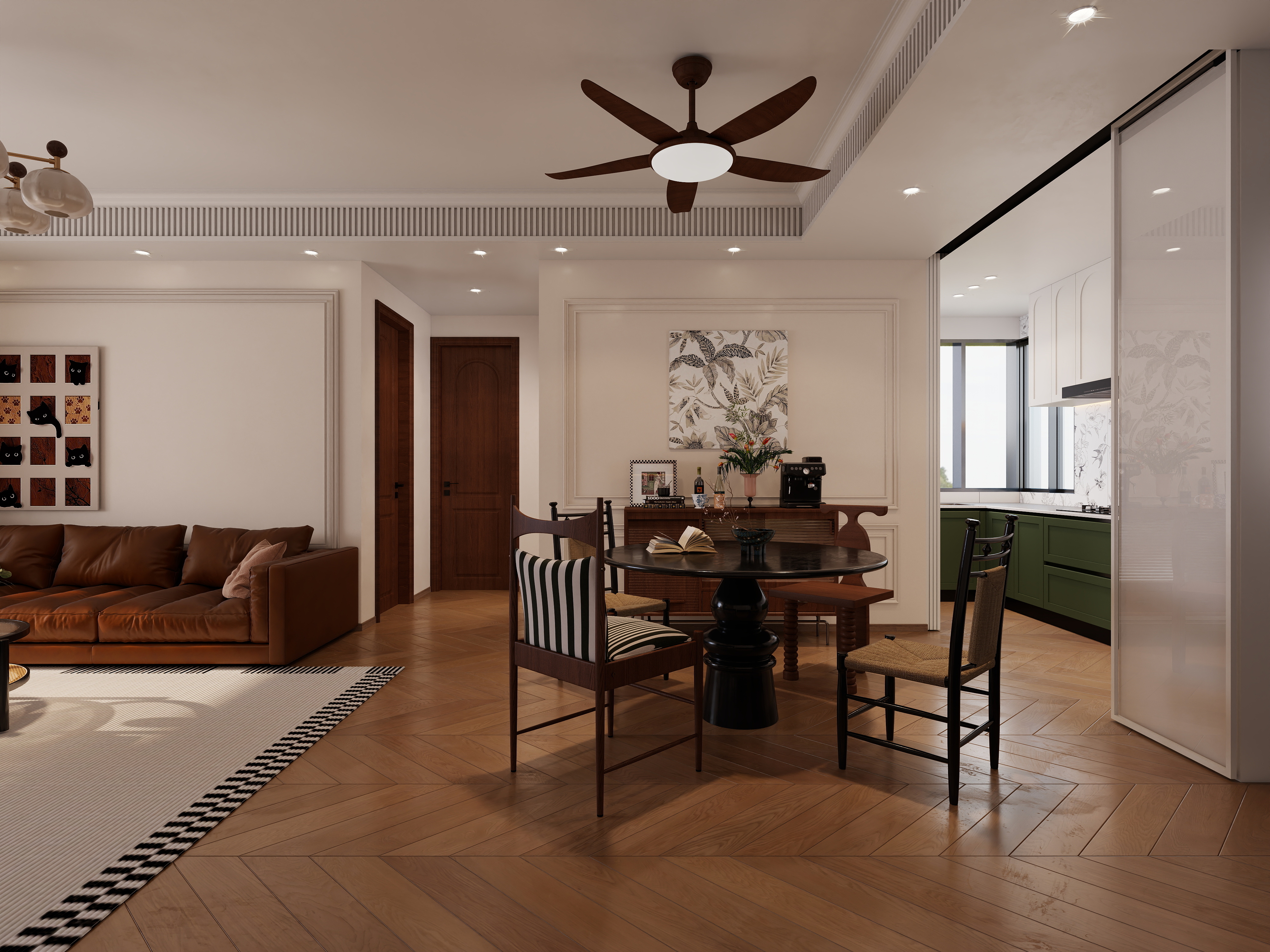 设计师1朱工-法式中古装修效果图