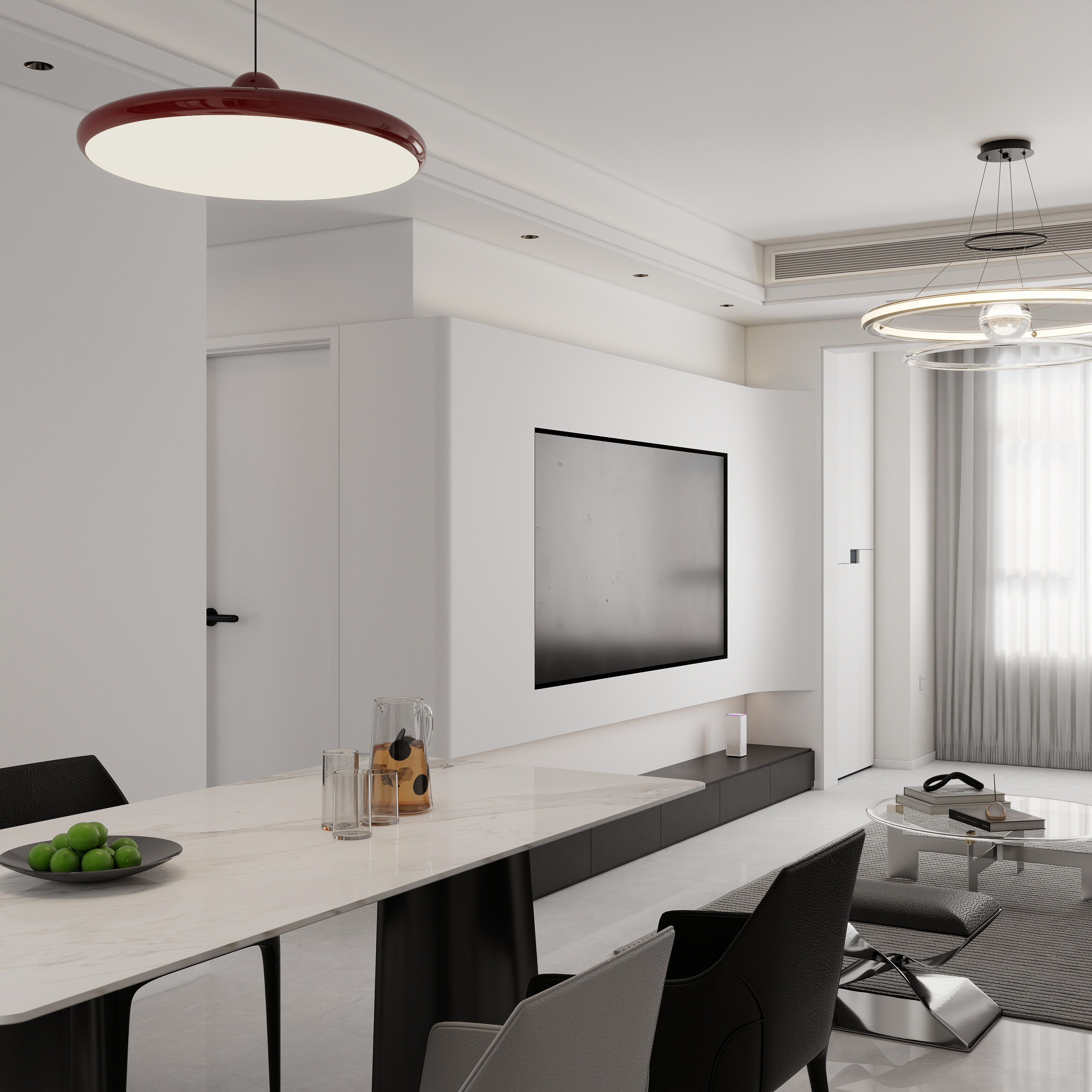 李志锋-白-灰-黑-装修设计方案