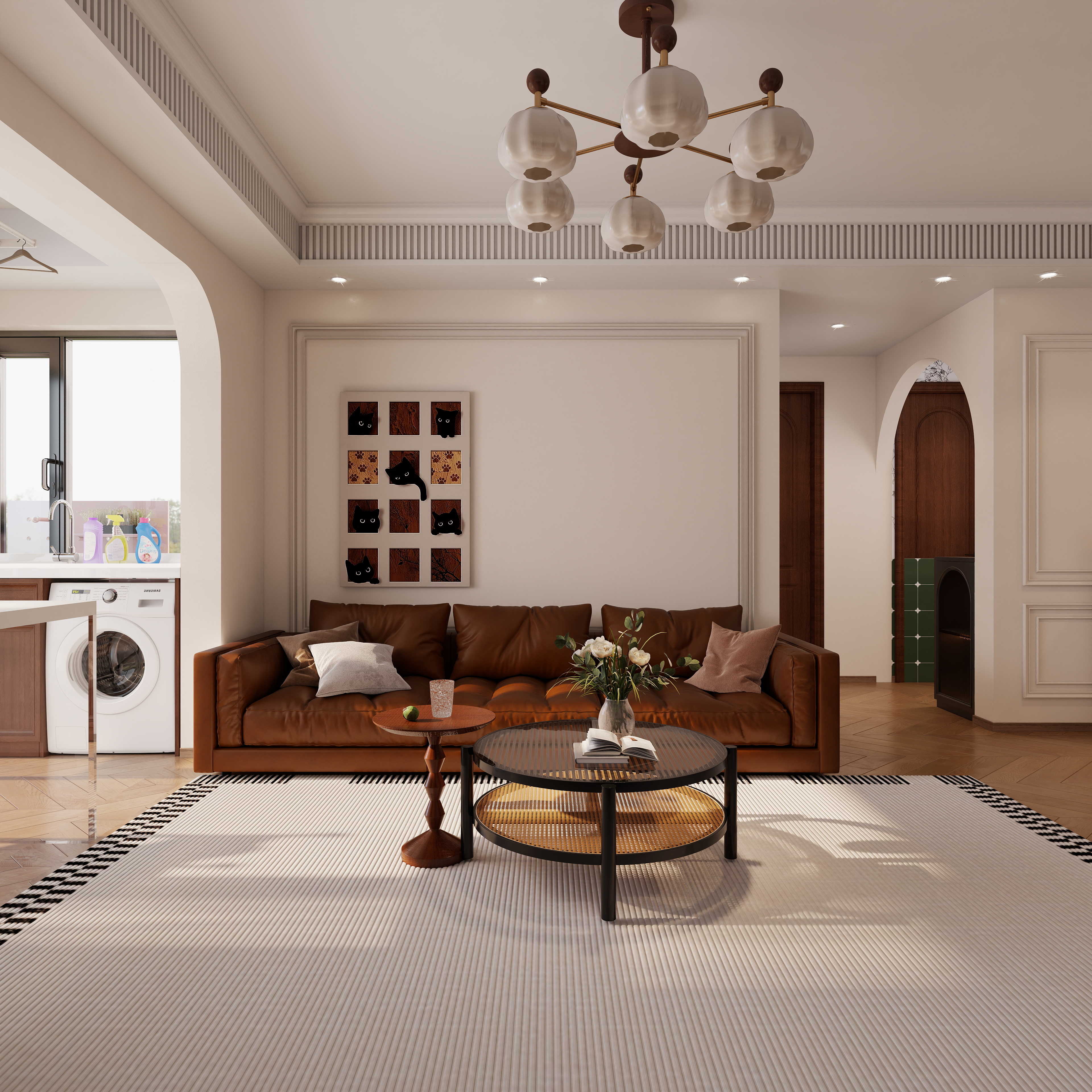 设计师1朱工-法式中古装修效果图