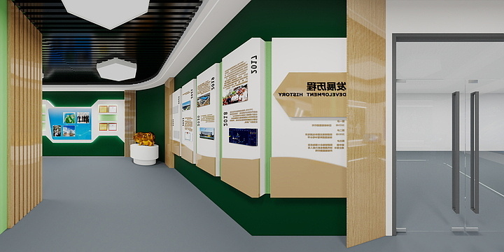 @设计师@-合黎山猪展厅-装修设计方案