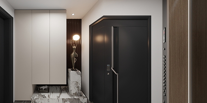 DS-Juno-轻奢酒店风-113平-装修设计方案