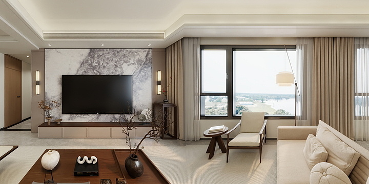 阿良良木不语-中海河山大观-装修设计方案