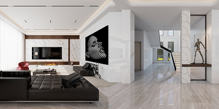 LZ丨DEVISE-洪桥自建别墅平面布置-装修设计方案