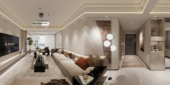 名揚家裝-中心嘉园2栋1002-装修设计方案