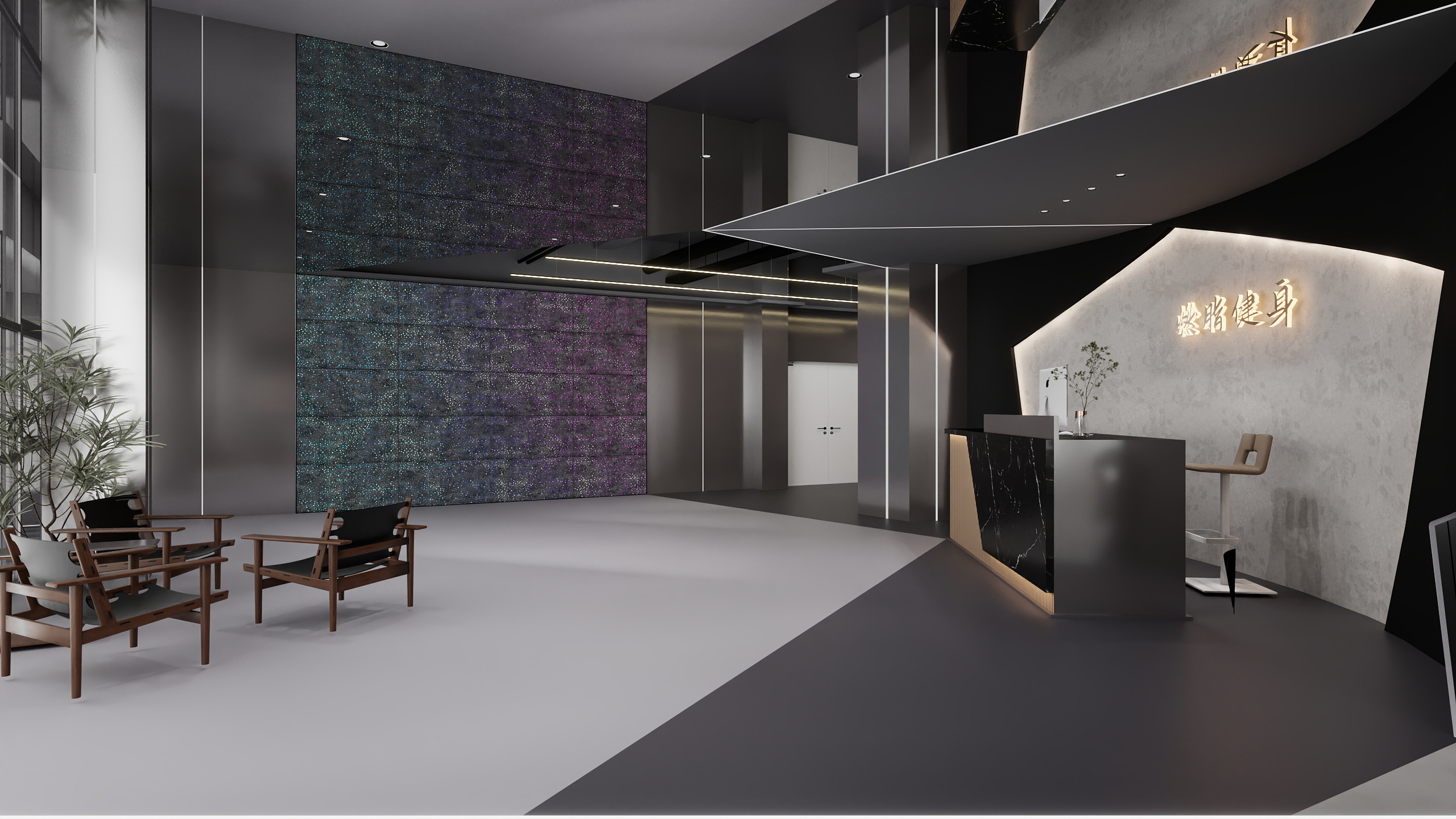 依诺萧-健身房-装修设计方案