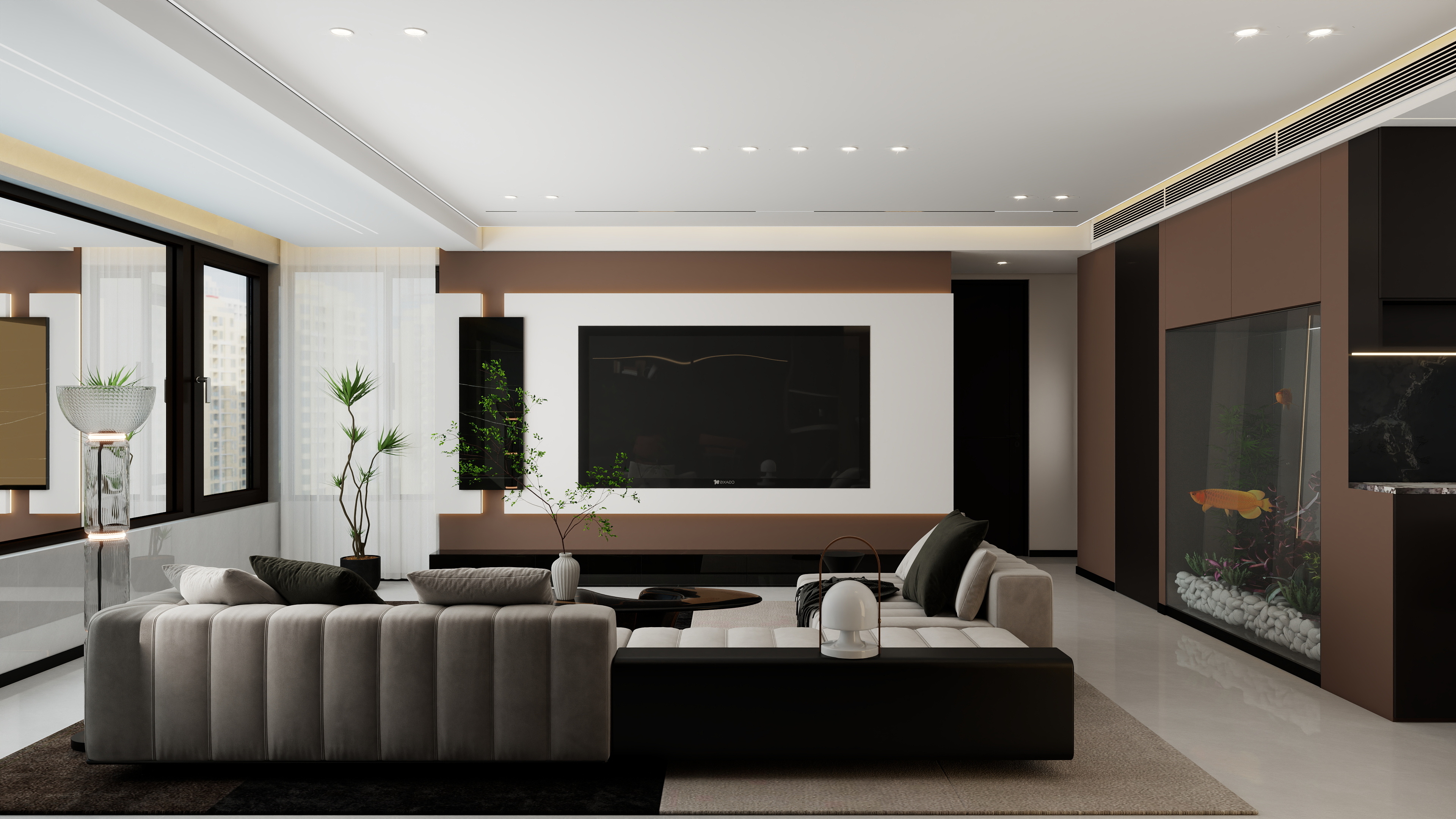 顾北南-朗格和韵东方142三室-装修设计方案