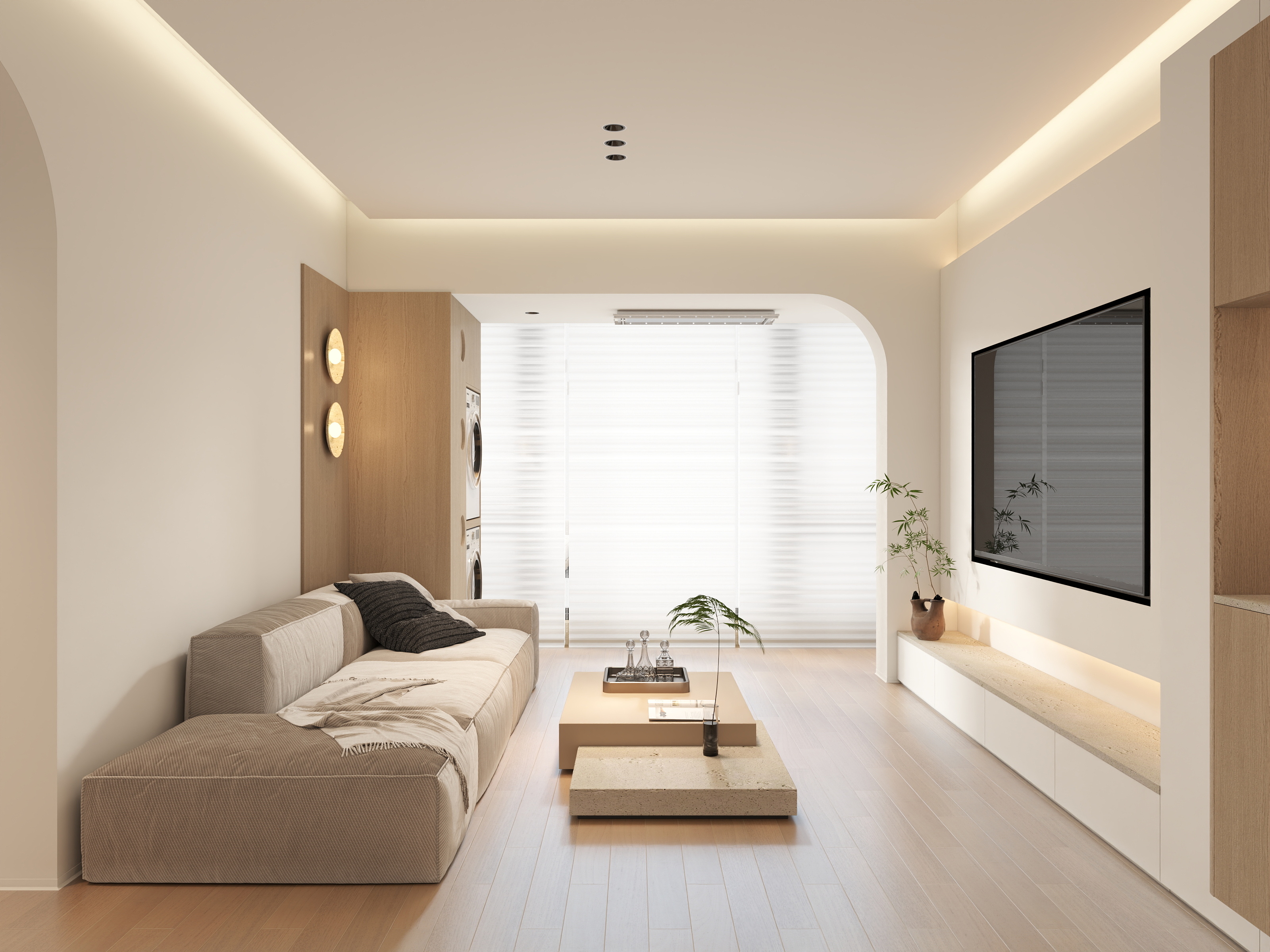 绿景装饰设计-中海左岸岚庭10-303（旧）-装修设计方案